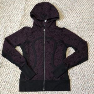 Lululemon Scuba Hoodie II Black Cherry Size 8